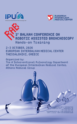 Sponsorship Proposal /1st Balkan Conference on Robotic Assisted Bronchoscopy